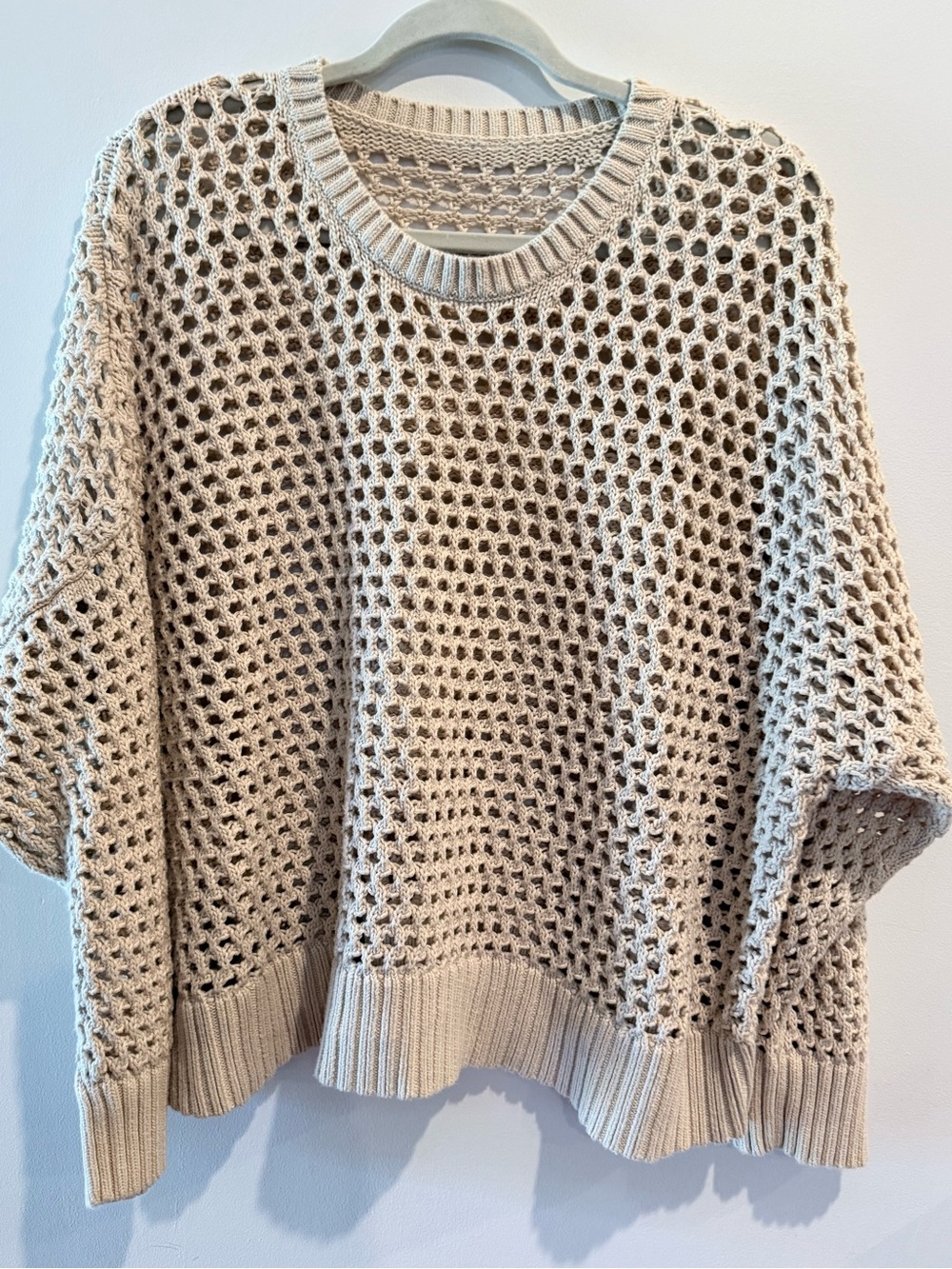 Old Navy Open Stitch Boxy Sweater